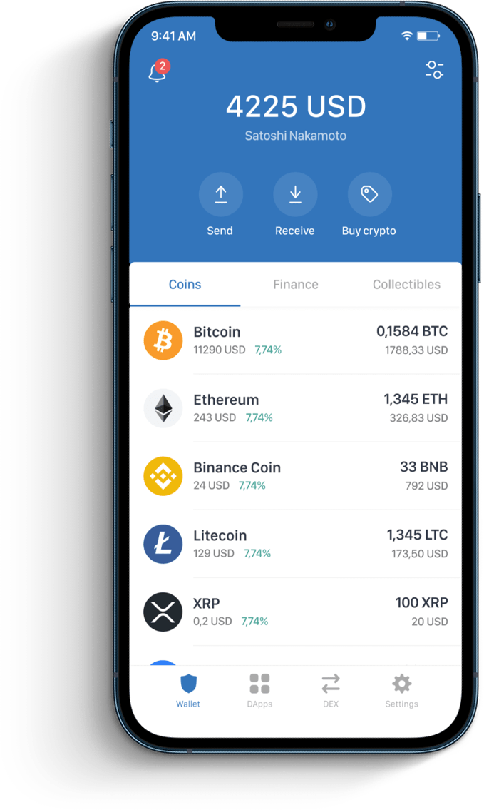 Store SafeSWAP at TrustWallet